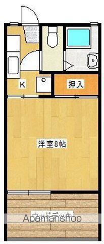 フォーブル大望(1K/1階)の間取り写真