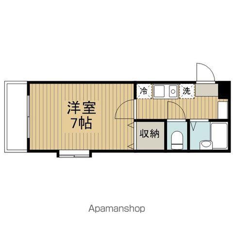 レイコーポ(1K/2階)の間取り写真