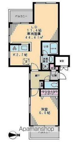 イーストポイント中野(1LDK/5階)の間取り写真