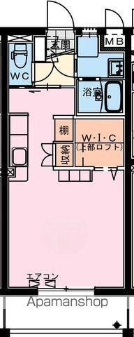 花山手東3丁目YMマンション(ワンルーム/1階)の間取り写真
