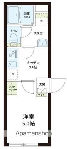 レピュア志村坂上レジデンス(1K/4階)の間取り写真