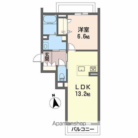 アトリエールM(1LDK/3階)の間取り写真