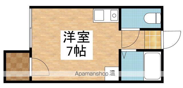 メゾンメール(ワンルーム/1階)の間取り写真