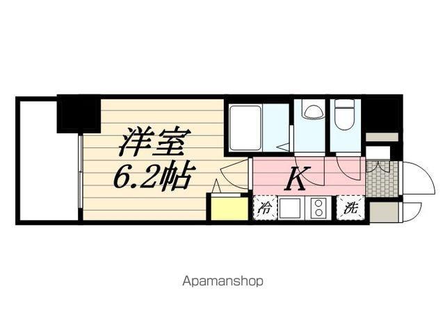 プレサンス岐阜ゼクシス(1K/12階)の間取り写真