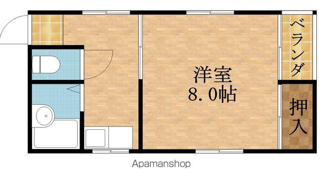 TIハイツ(1K/1階)の間取り写真