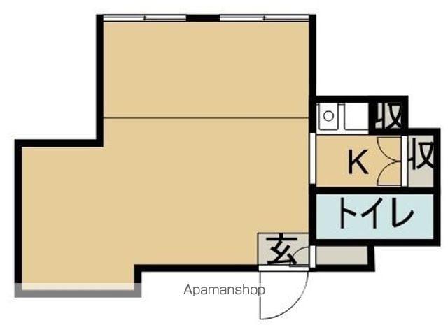 MSSビル(1K/2階)の間取り写真