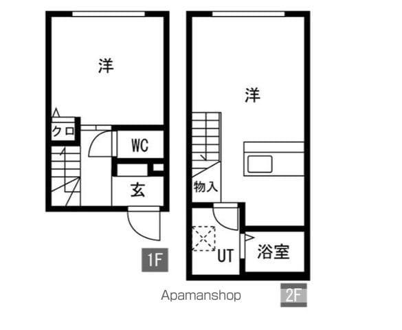 THECLASSGRANDRESIDENCEザクラスグラ(1LDK/1階)の間取り写真