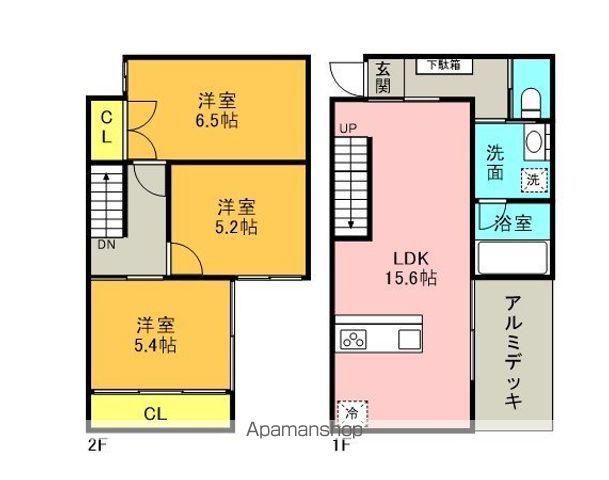 セラヴィ粕屋Ⅰ(3LDK)の間取り写真