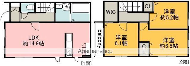 TRINK(3LDK)の間取り写真