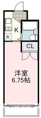 トミーハイツ(1K/2階)の間取り写真