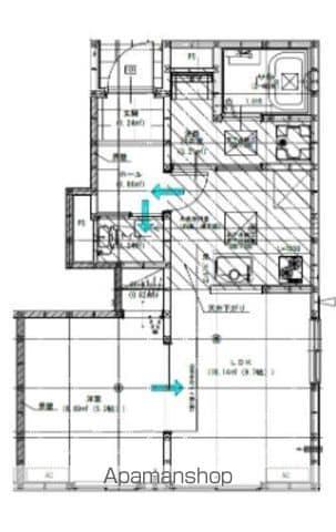リーブルファイン柏南逆井(1LDK/1階)の間取り写真