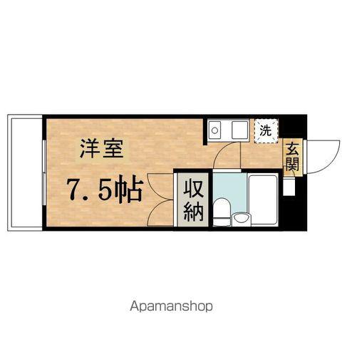 メゾン・ド・別所(ワンルーム/2階)の間取り写真