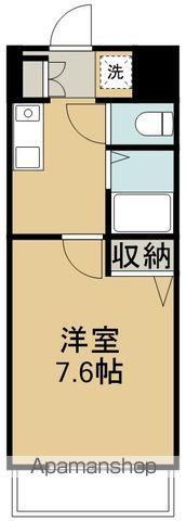 パレス仙台(1K/2階)の間取り写真