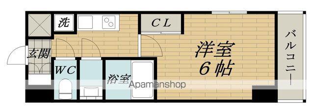 DIMUS新大阪(1K/9階)の間取り写真