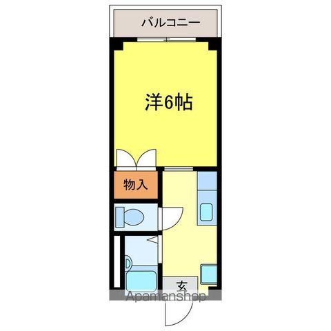 コーポせいらん(1K/1階)の間取り写真