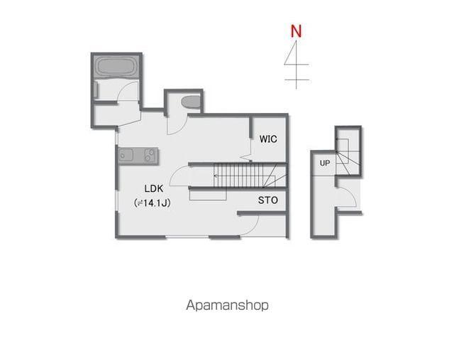東武伊勢崎・大師線 太田駅(群馬) 徒歩37分 2階建 築1年(1DK/2階)の間取り写真