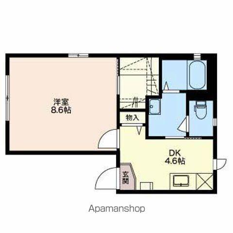 アヴァンセYOU(1DK/1階)の間取り写真