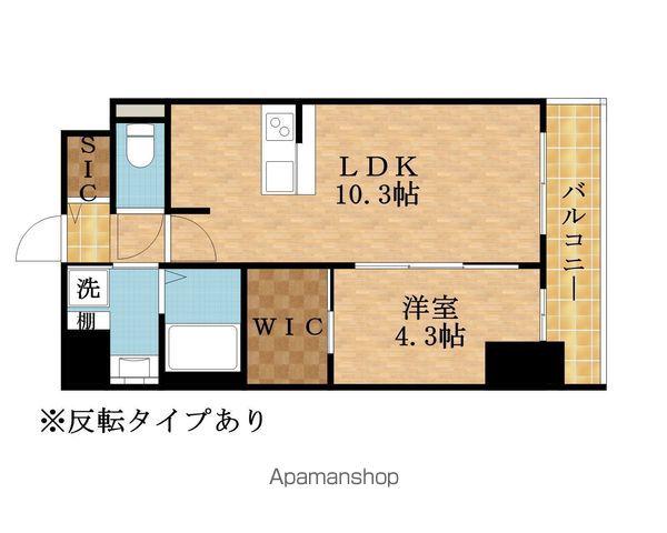 D.CLAREST本庄東FJRE(1LDK/2階)の間取り写真