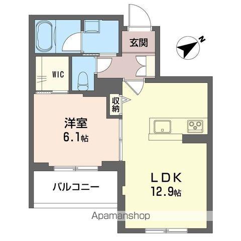 サン戸田公園(1LDK/2階)の間取り写真