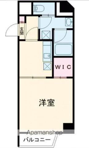 裕ビル(1K/1階)の間取り写真