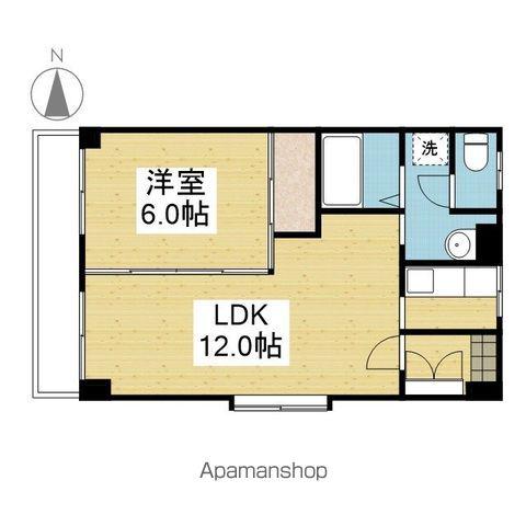 CASA FELIZ(1LDK/7階)の間取り写真