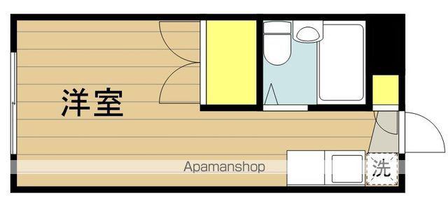 コンフォートマンション北戸田(ワンルーム/3階)の間取り写真