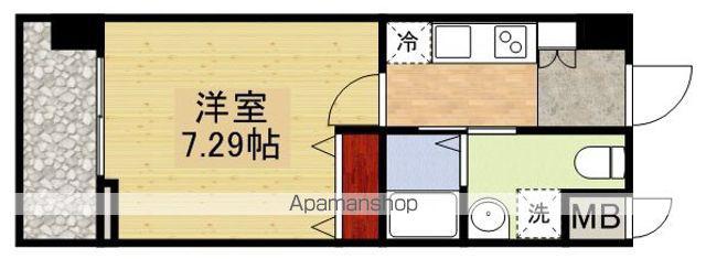 エルプレイス東三国(1K/7階)の間取り写真