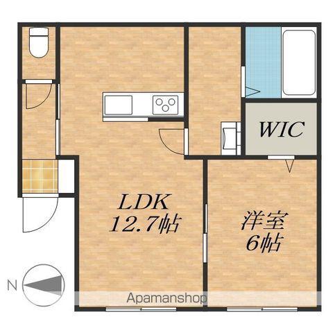 CLASSE ⅩⅣ(1LDK/1階)の間取り写真