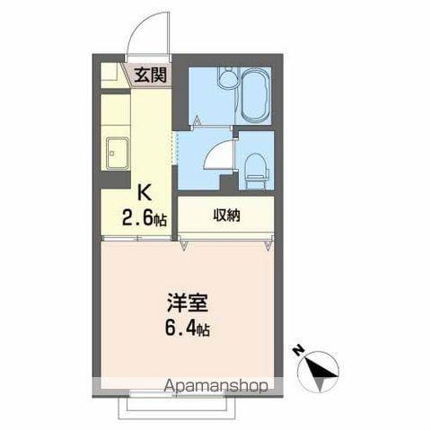 メゾン88(1K/1階)の間取り写真