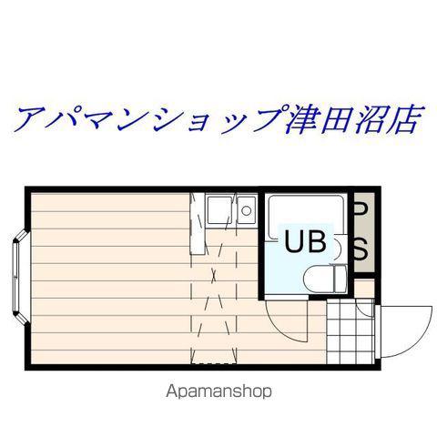 BCASA 津田沼ⅣREーBORN(ワンルーム/2階)の間取り写真