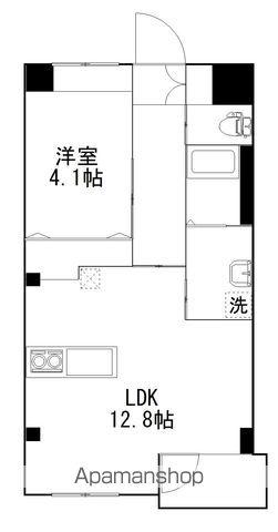 メゾン ド ジュエル(1LDK/2階)の間取り写真