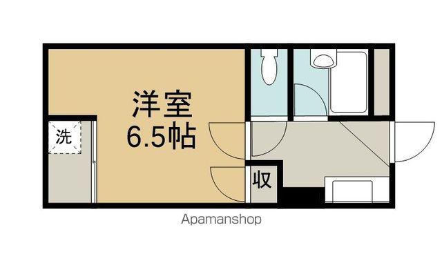 岩本ハイツ(ワンルーム/2階)の間取り写真