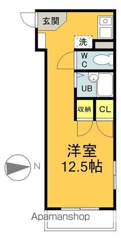 レジデンスTL西荘(ワンルーム/3階)の間取り写真