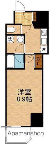 メインステージ吉祥寺(1K/2階)の間取り写真