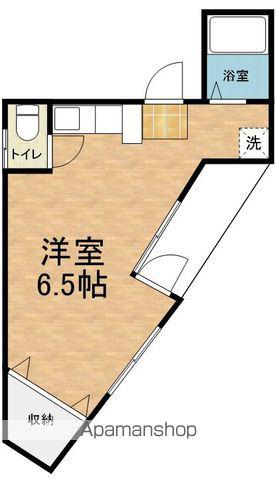 マルティ女鳥羽(ワンルーム/2階)の間取り写真