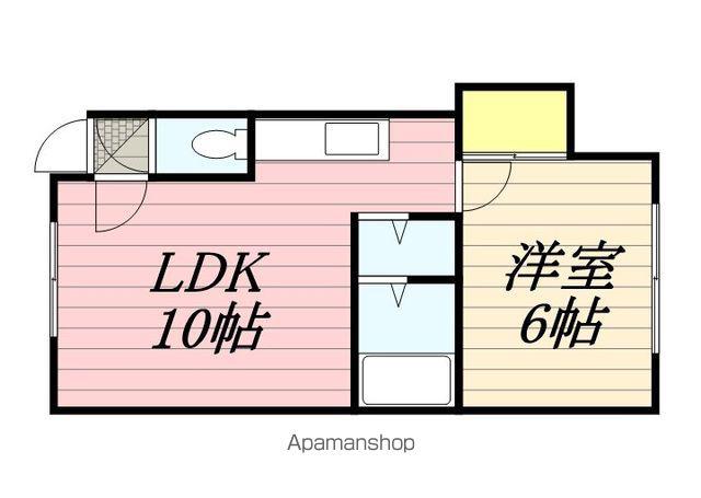 INFINI BONHEUR MIYANOSAWA(1LDK/3階)の間取り写真
