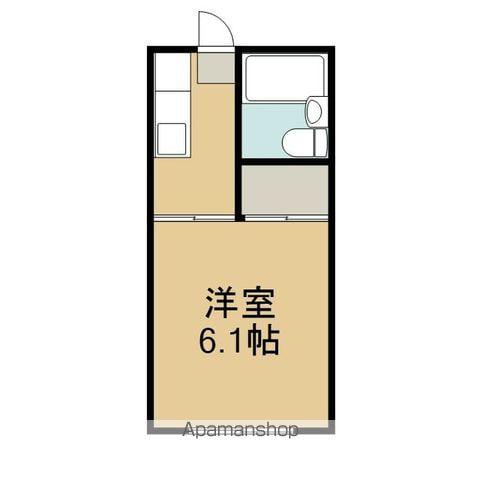 グリーンビレッジ浦安(1K/2階)の間取り写真