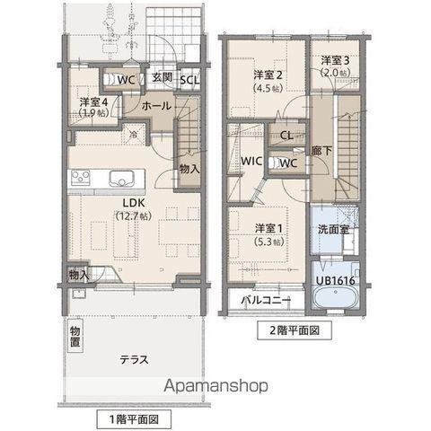 NANAO575(4LDK)の間取り写真