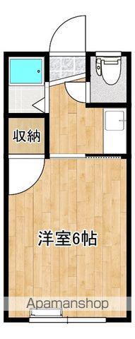 オリーブ(1K/2階)の間取り写真