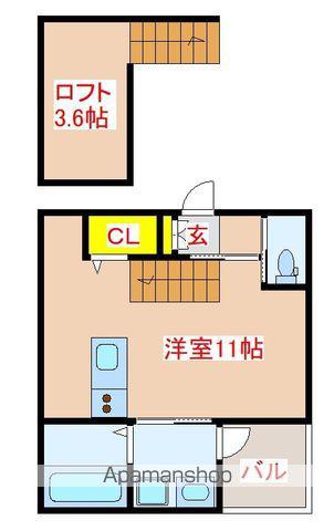 日豊本線 国分駅(鹿児島) 徒歩34分 2階建 築8年(ワンルーム/1階)の間取り写真