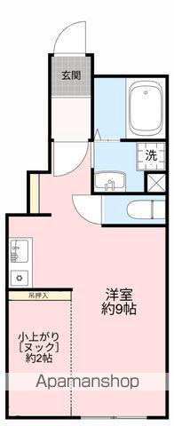 AP杜 愛子東(ワンルーム/1階)の間取り写真