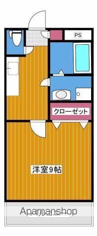 サンリットコートS・T(1K/4階)の間取り写真