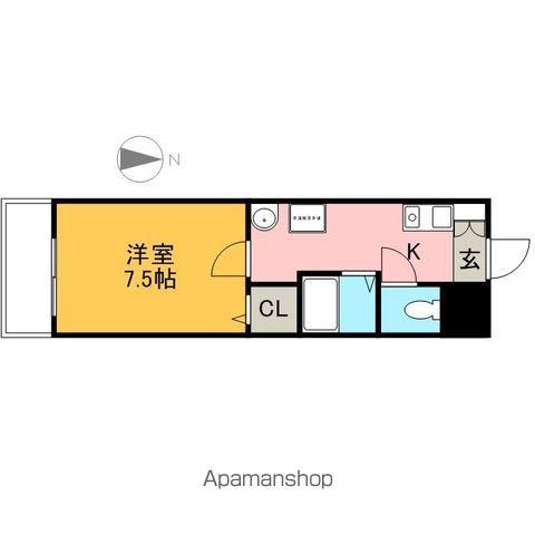 リアライズ岐阜駅前(1K/10階)の間取り写真