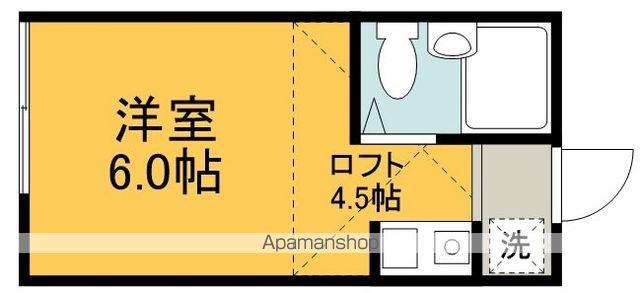 セゾンアタカ(ワンルーム/1階)の間取り写真