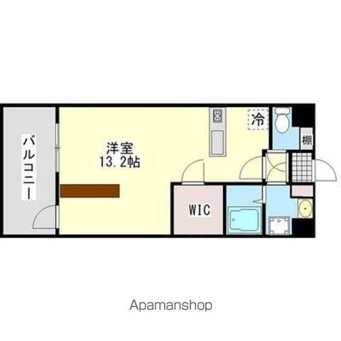 PORTO CASA(ワンルーム/4階)の間取り写真