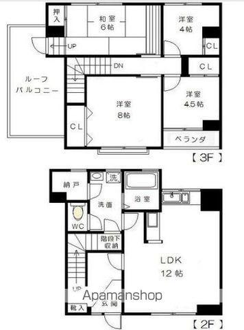 グリーンハウス岩田(4LDK)の間取り写真