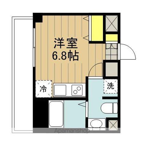 HYS TODA MAXIV(ワンルーム/6階)の間取り写真