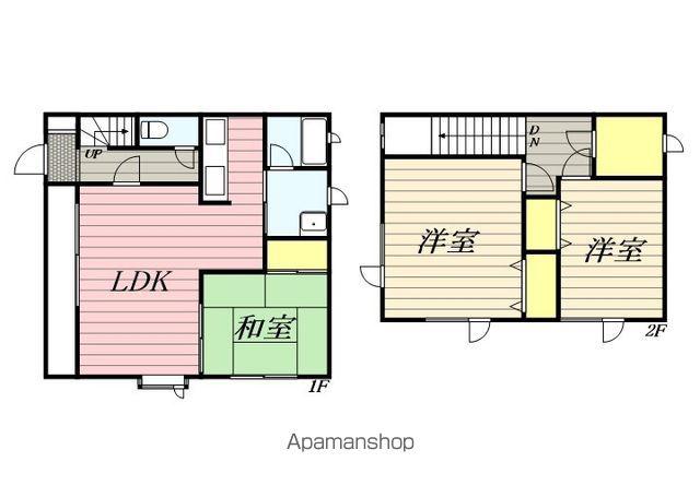 米里4−1テラス(3−15)(3LDK)の間取り写真