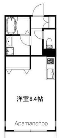 エスタジオ荻窪(ワンルーム/2階)の間取り写真
