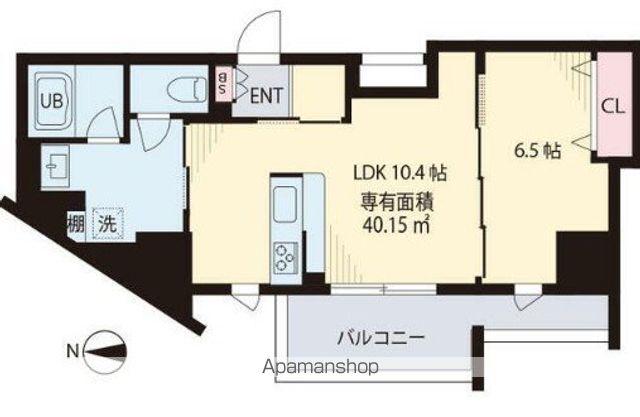 VEREDA NAKANO(1LDK/9階)の間取り写真